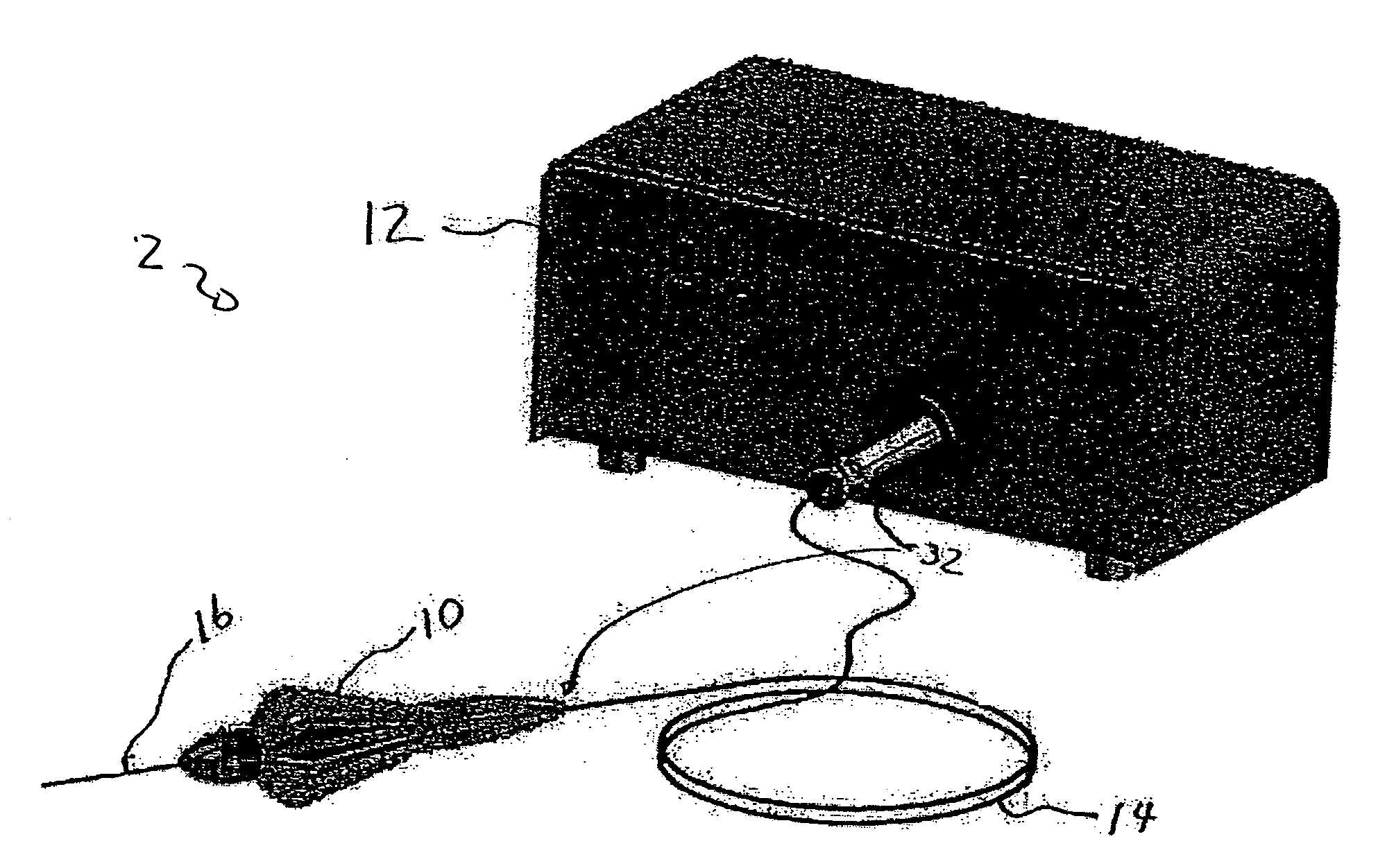 Variable intensity wide-angle illuminator