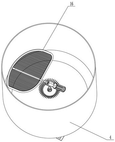 Mixing device for fruit wine brewing