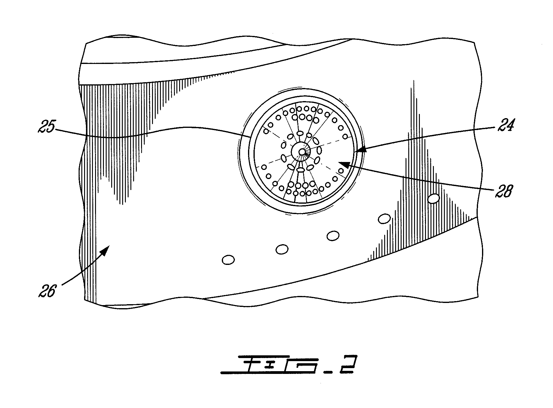 Fuel nozzle providing shaped fuel spray