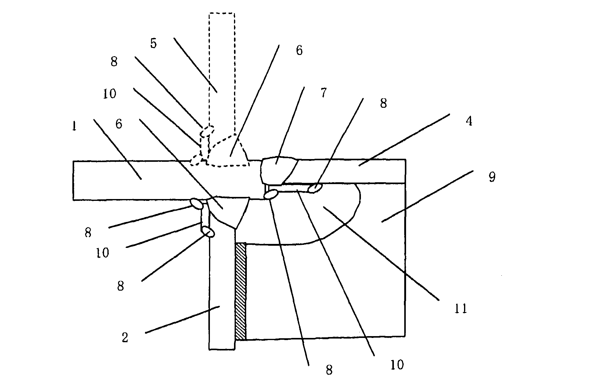 Steel-framed structure manufacturing method