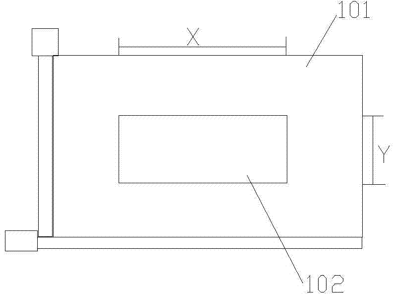 Micro-scanning platform, shooting method and work area flatness calibration method