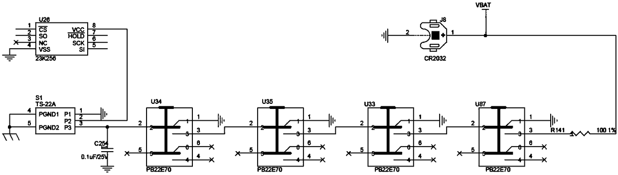 Key-destroying circuit structure