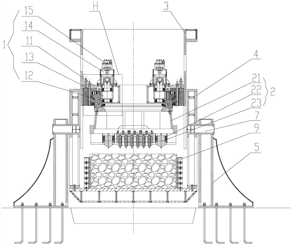 Shield and TBM (tunnel boring machine) hob test bed