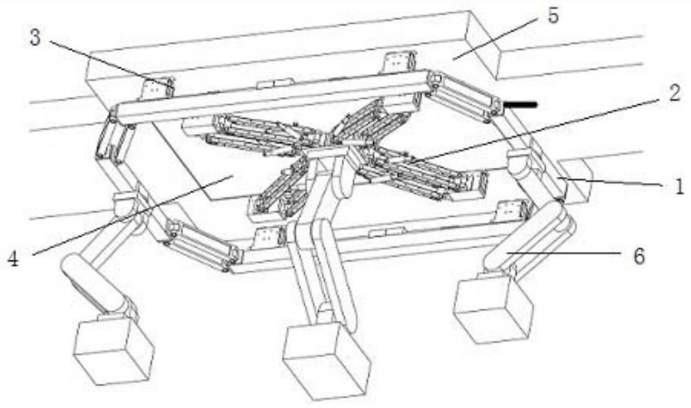 Rapid automatic battery replacing system and electric automobile