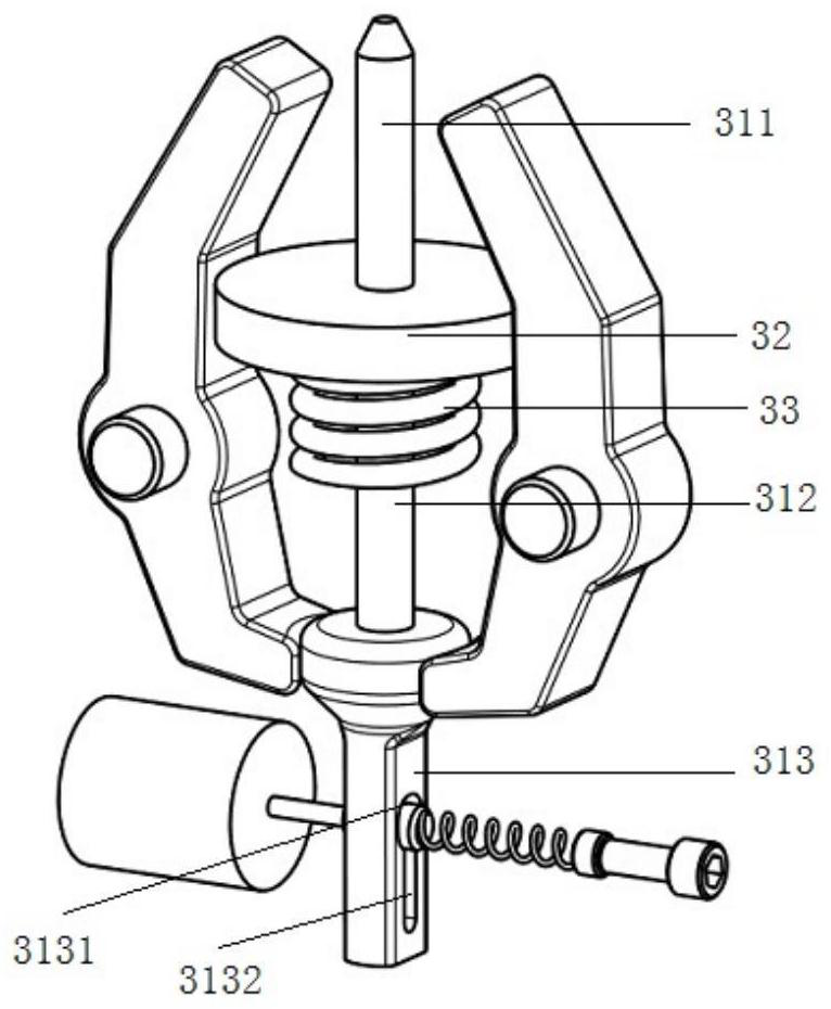 Rapid automatic battery replacing system and electric automobile