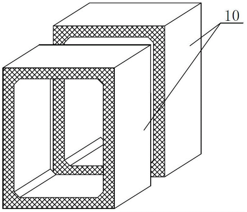 Pre-assembled single-compartment municipal tunnel and construction method thereof