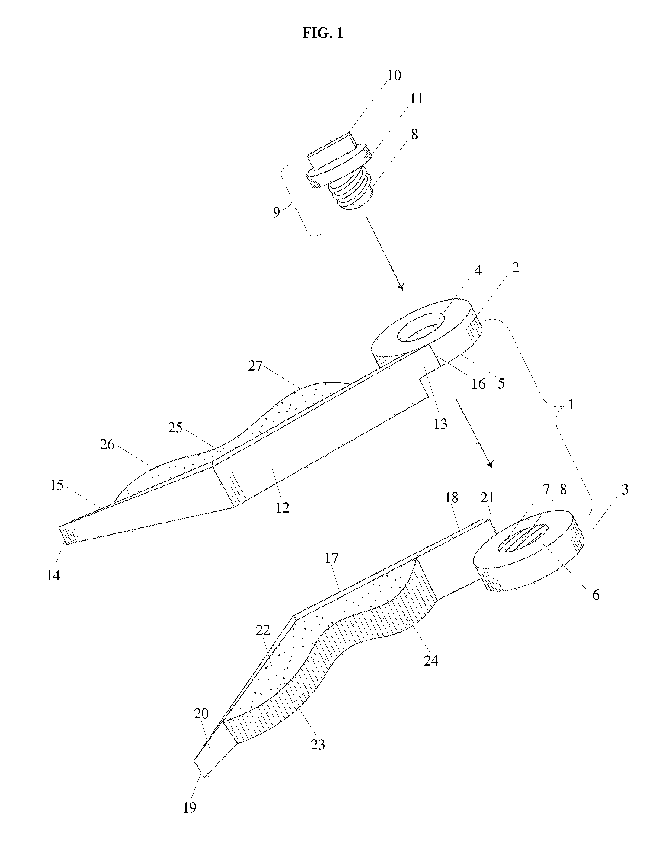 Adjustable locking forceps device for the treatment of anterior epistaxis and method of use