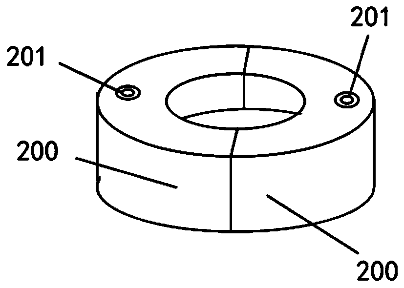 Magnetofluid electromagnetic induction electricity taking device