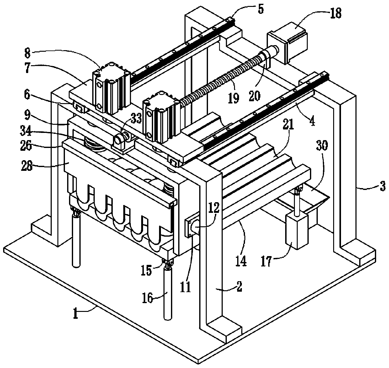 Multifunctional medicine grinding and crushing device for pharmacology