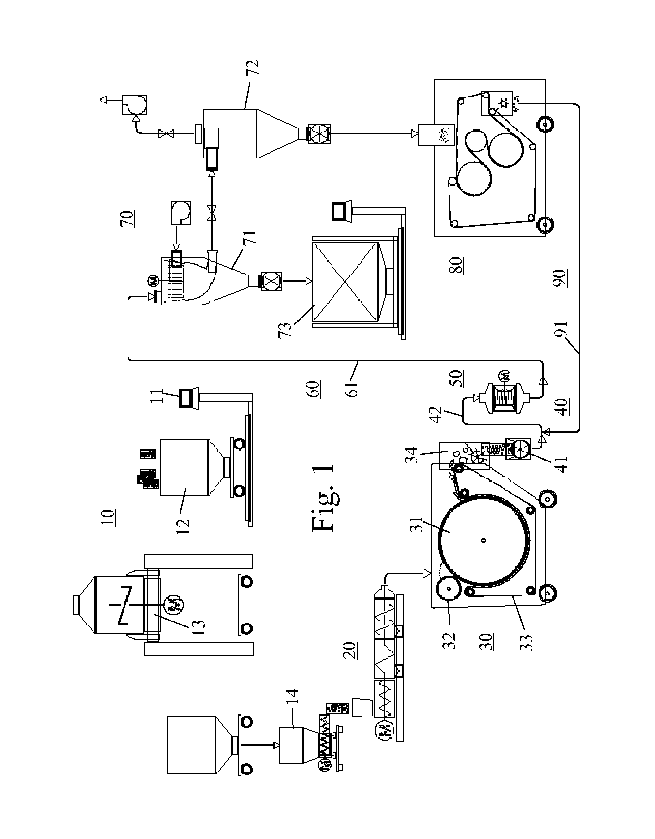 Method for producing powder from a granular, thermoplastic material and device for producing chips from a powdery, thermoplastic material