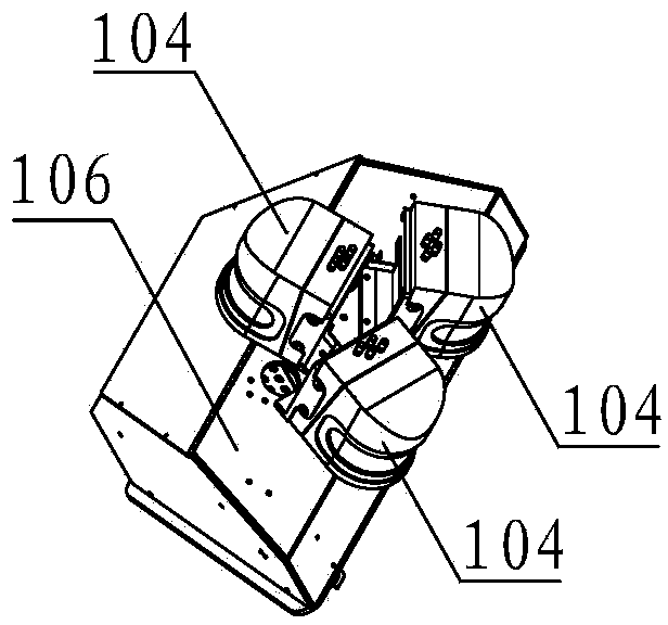 Vehicle-mounted high-speed road inspection system and data acquisition and processing method