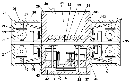 Automatic repairing device for broken electric wires