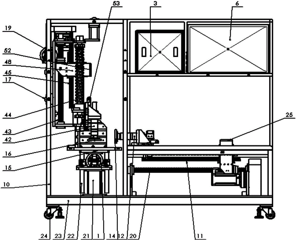 Bio-mechanical impact test table