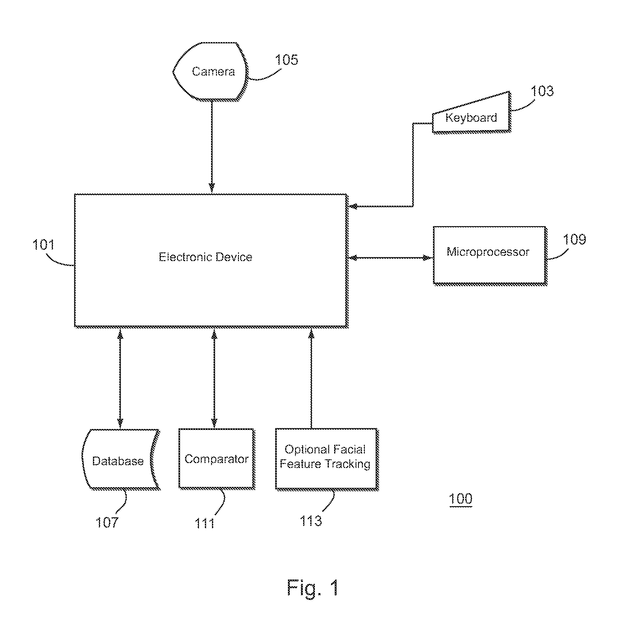 System and method for providing secure access to an electronic device using both a screen gesture and facial biometrics