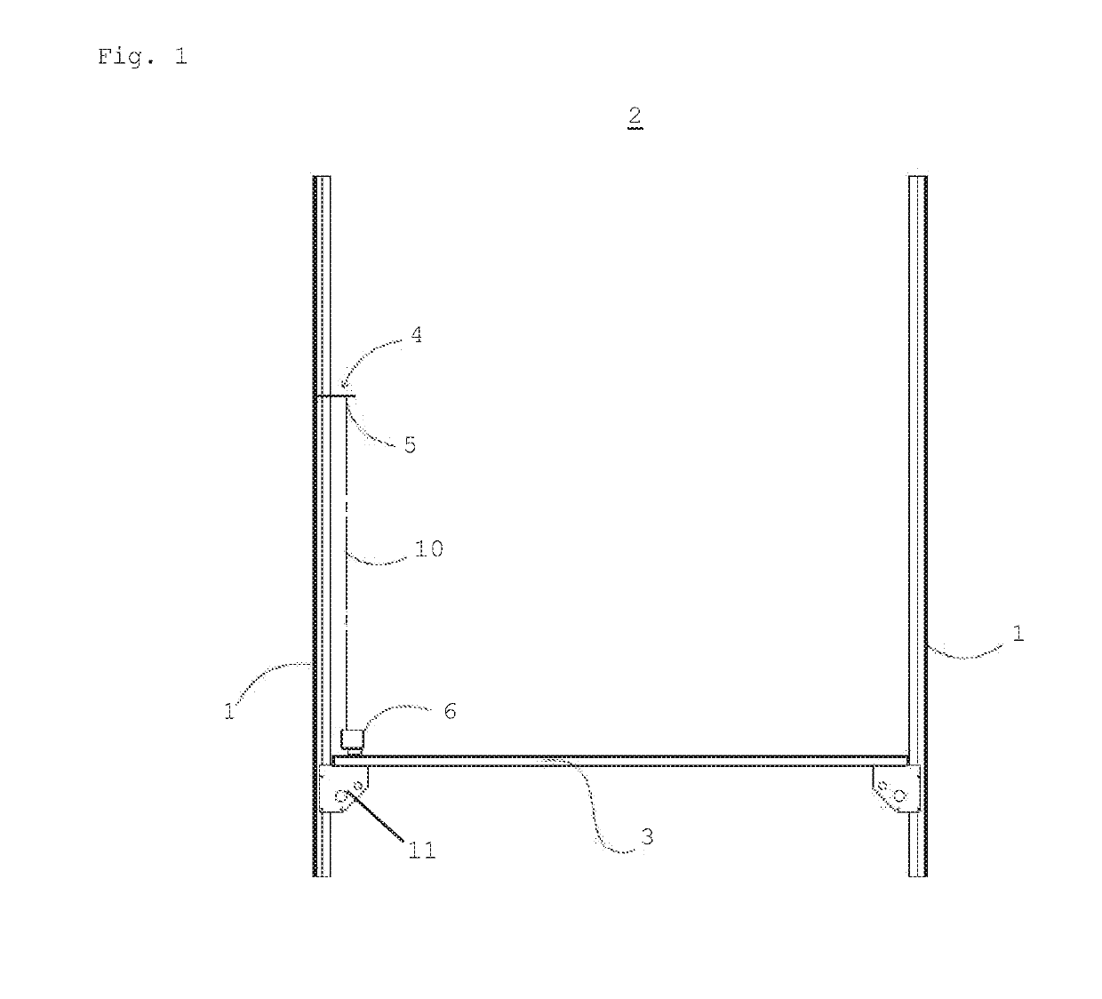 Guide rail alignment method and arrangement