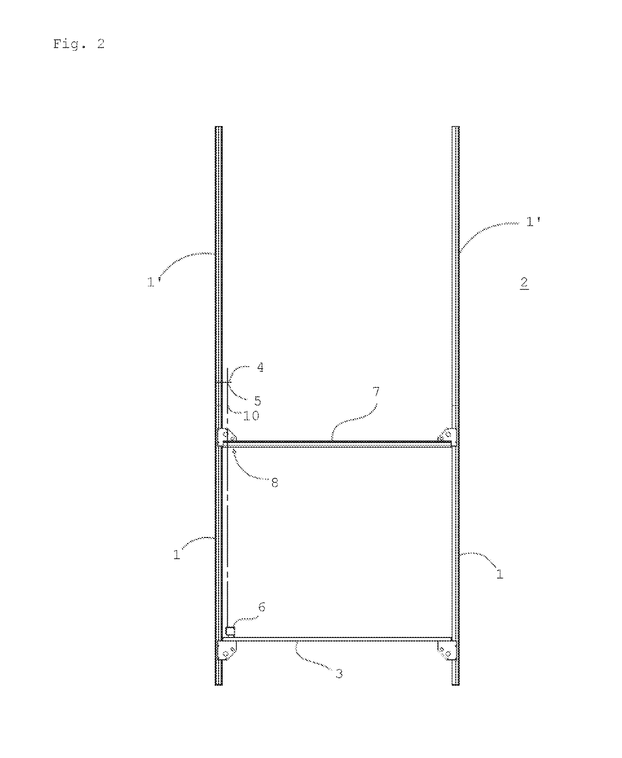 Guide rail alignment method and arrangement