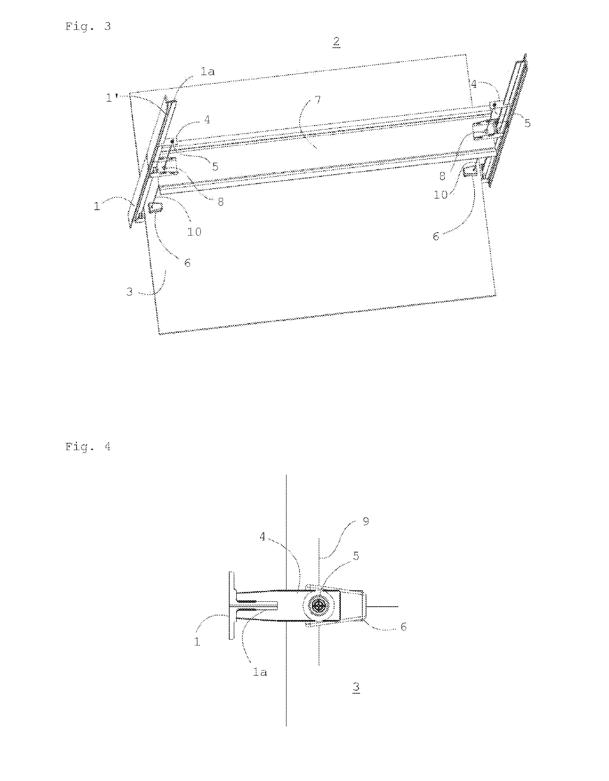 Guide rail alignment method and arrangement