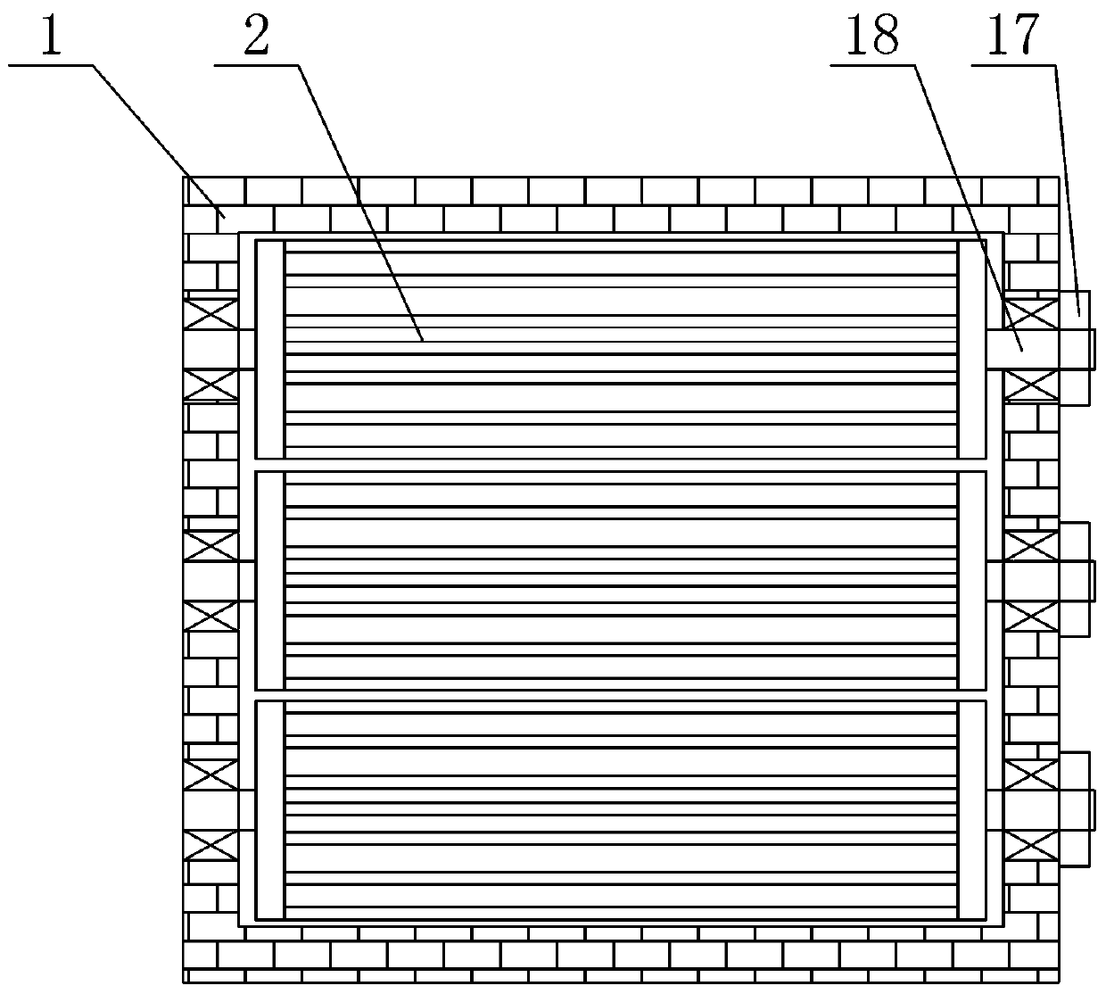 Biomass fuel combustion and gasification integrated furnace for flue-cured tobacco