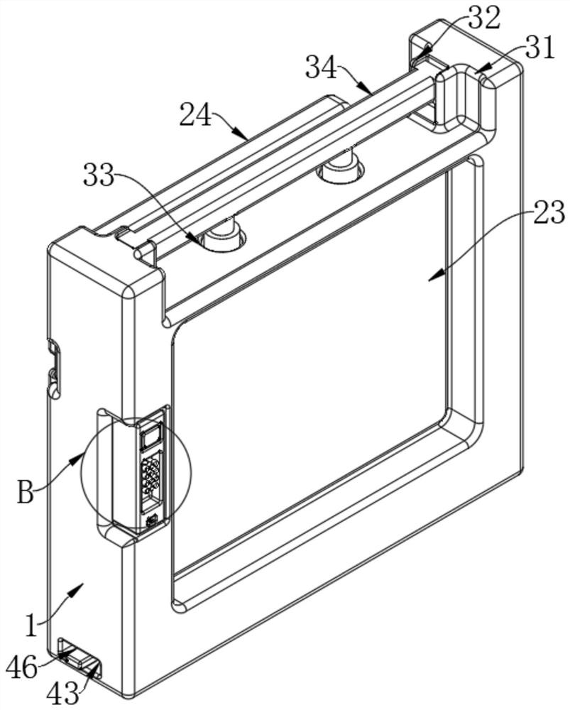 Civil air defense door with good heat preservation and heat insulation performance