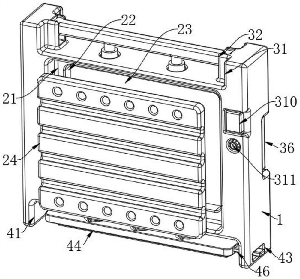 Civil air defense door with good heat preservation and heat insulation performance