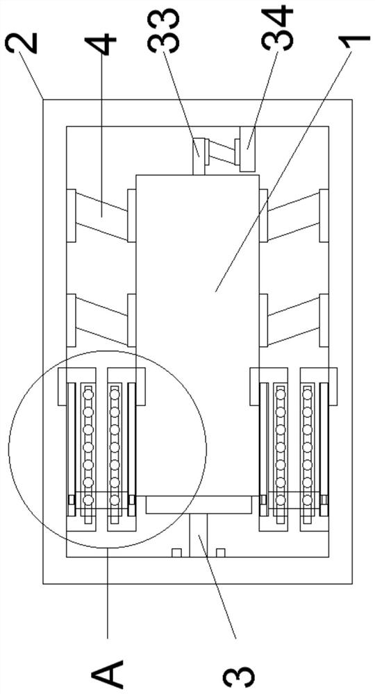 A self-resetting lateral shear-resistant wall-to-floor connection device and its application method