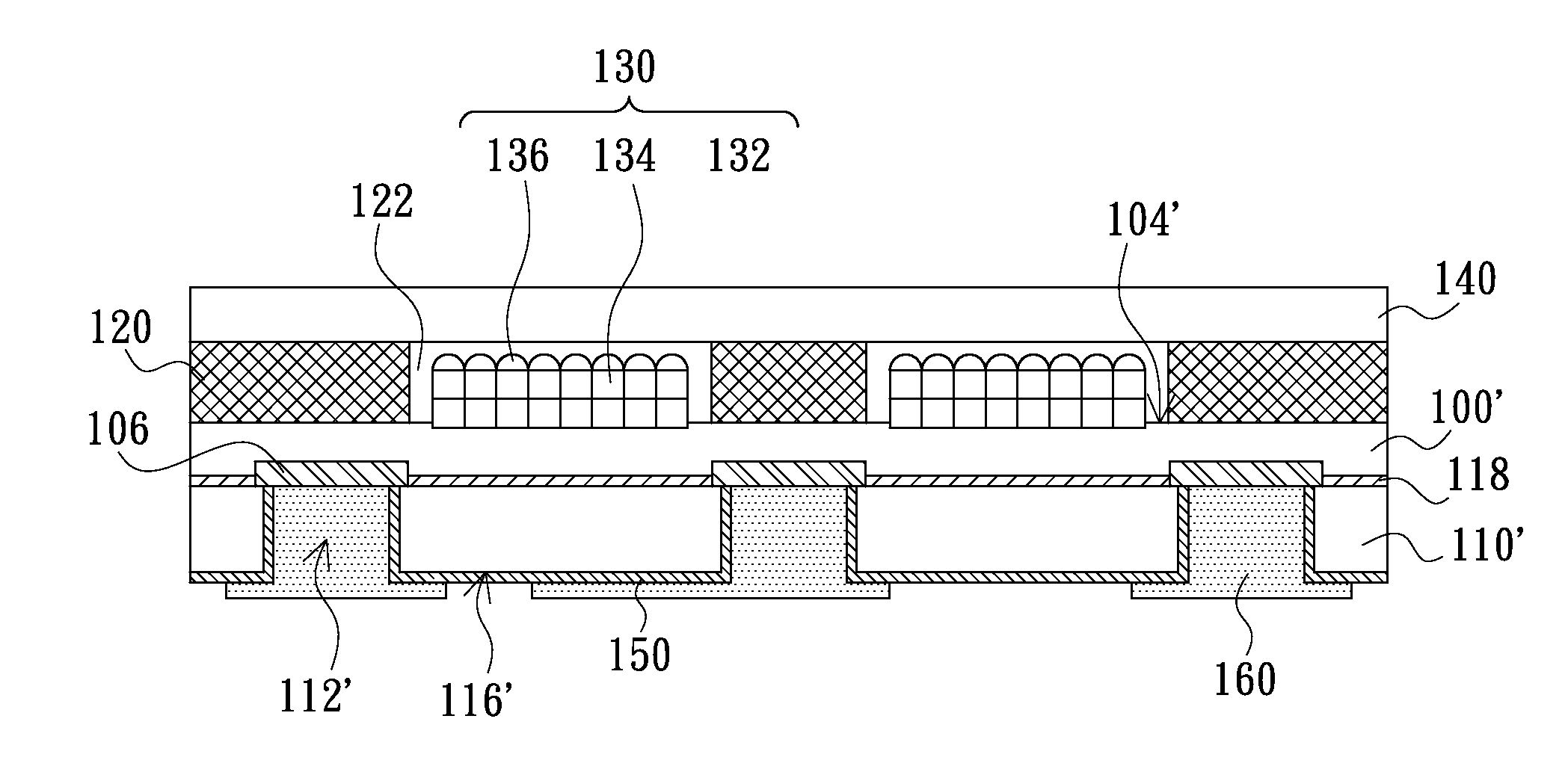 Package process of backside illumination image sensor