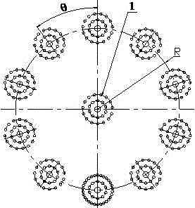 Method for manufacturing abrasive tool with abrasive particle collaborative configuration by virtue of brazing