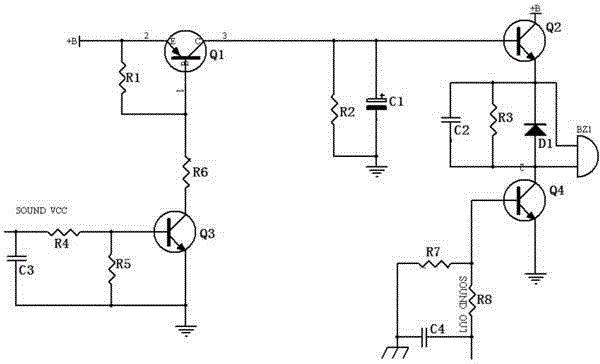 Automobile instrument shell and backlight module