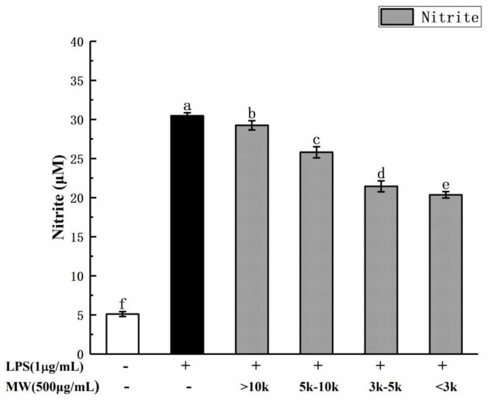 Walnut meal anti-inflammatory peptide FPY and application thereof