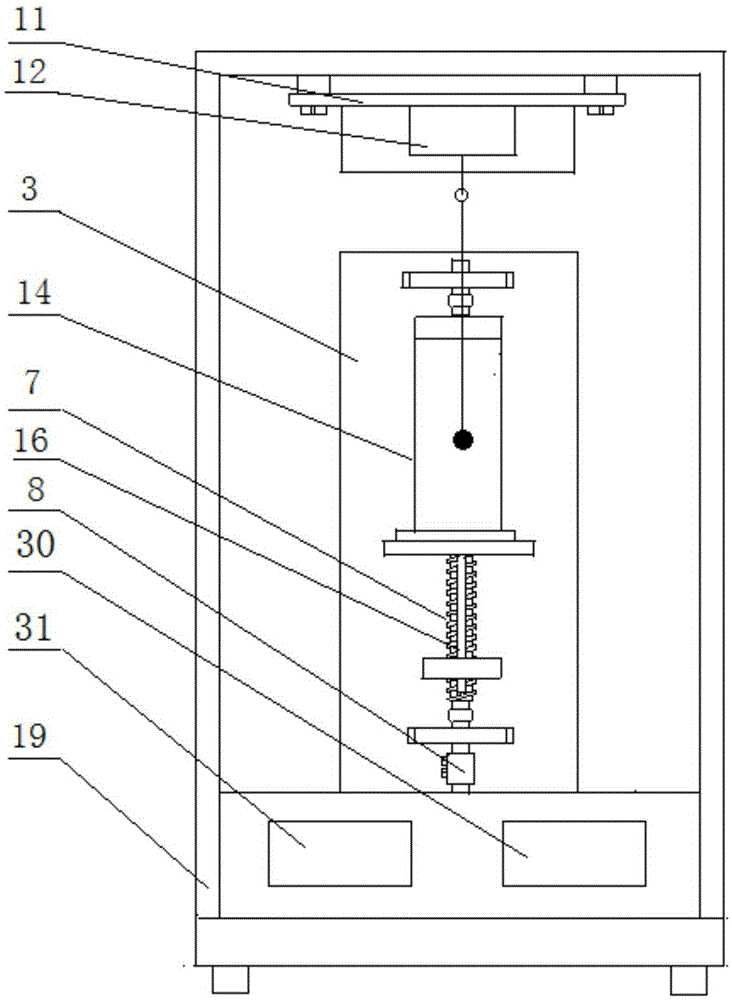 A drag ball viscometer