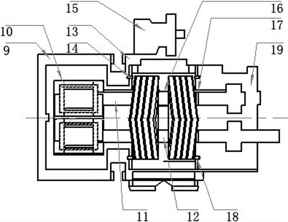 Parallel dual-driving connected permanent magnet motor twin-screw pump system