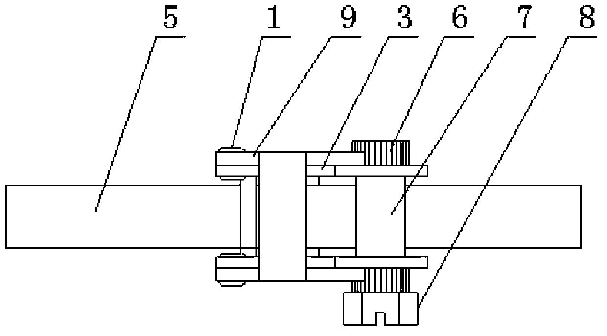 Pipeline anti-damage hose clamp with high fastening forces