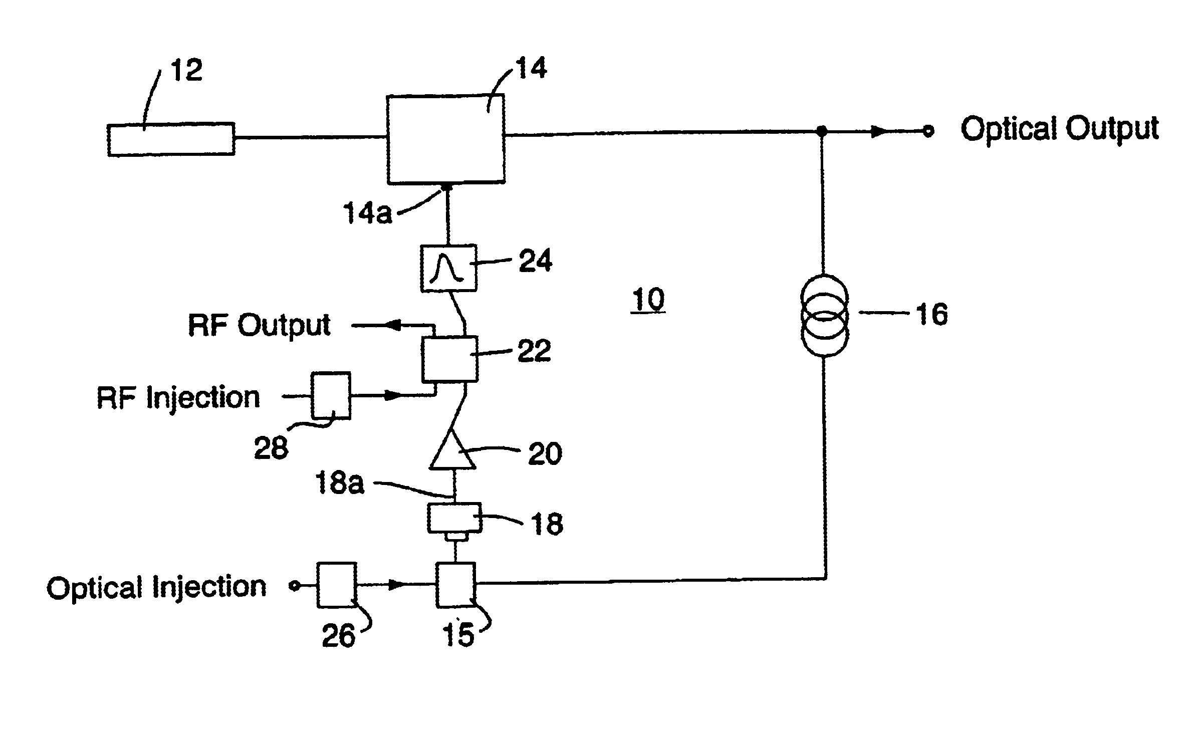 Injection-seeding of a multi-tone photonic oscillator