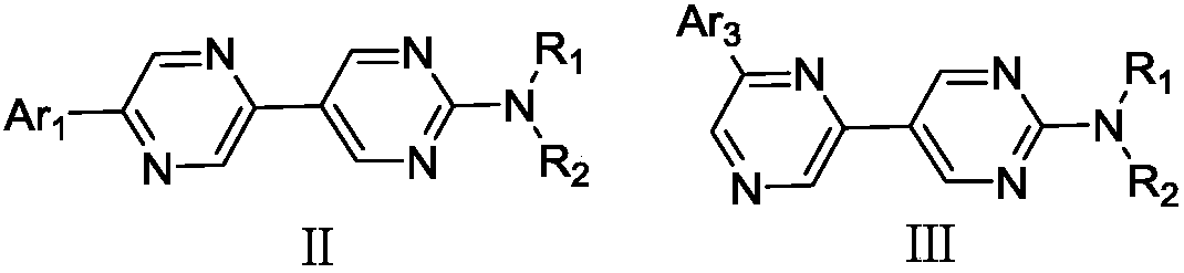 Pyrazine united pyrimidine derivative and its organic lighting device