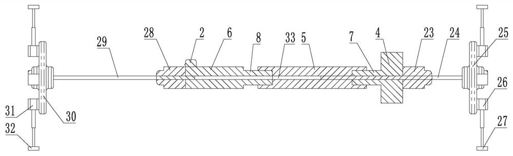 A water flow-driven continuous operation coal conveying pipeline cleaning and dredging robot