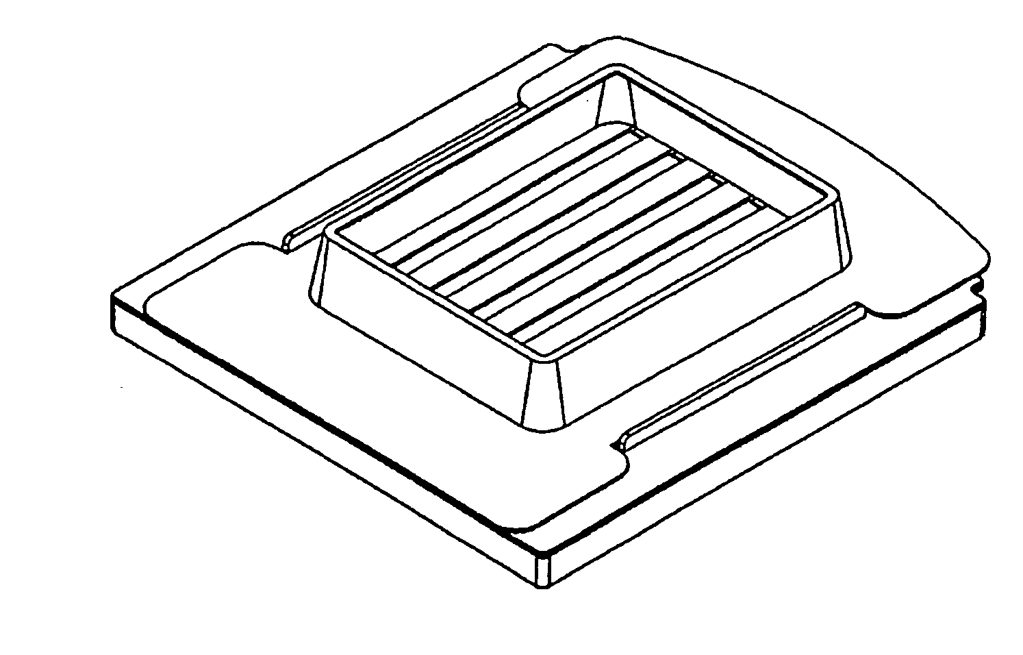 Chamber-forming electrophoresis cassette cover