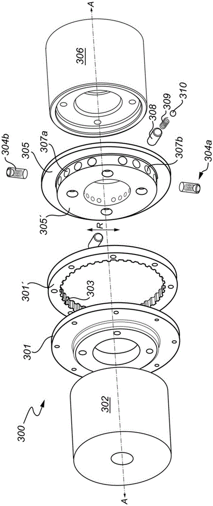 Coupling arrangement for an idler roll line