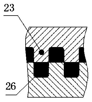 A sludge anti-adhesion high-efficiency energy-saving drying device and method