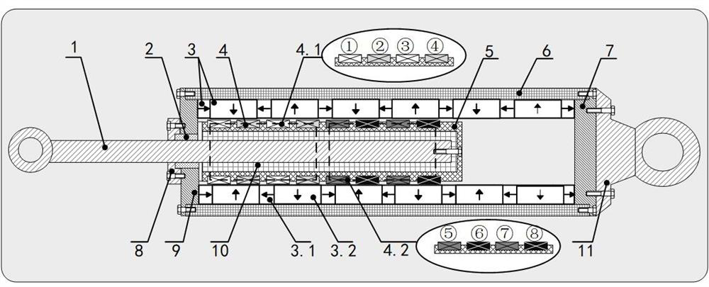 Integrated electromagnetic energy feedback vibration isolator