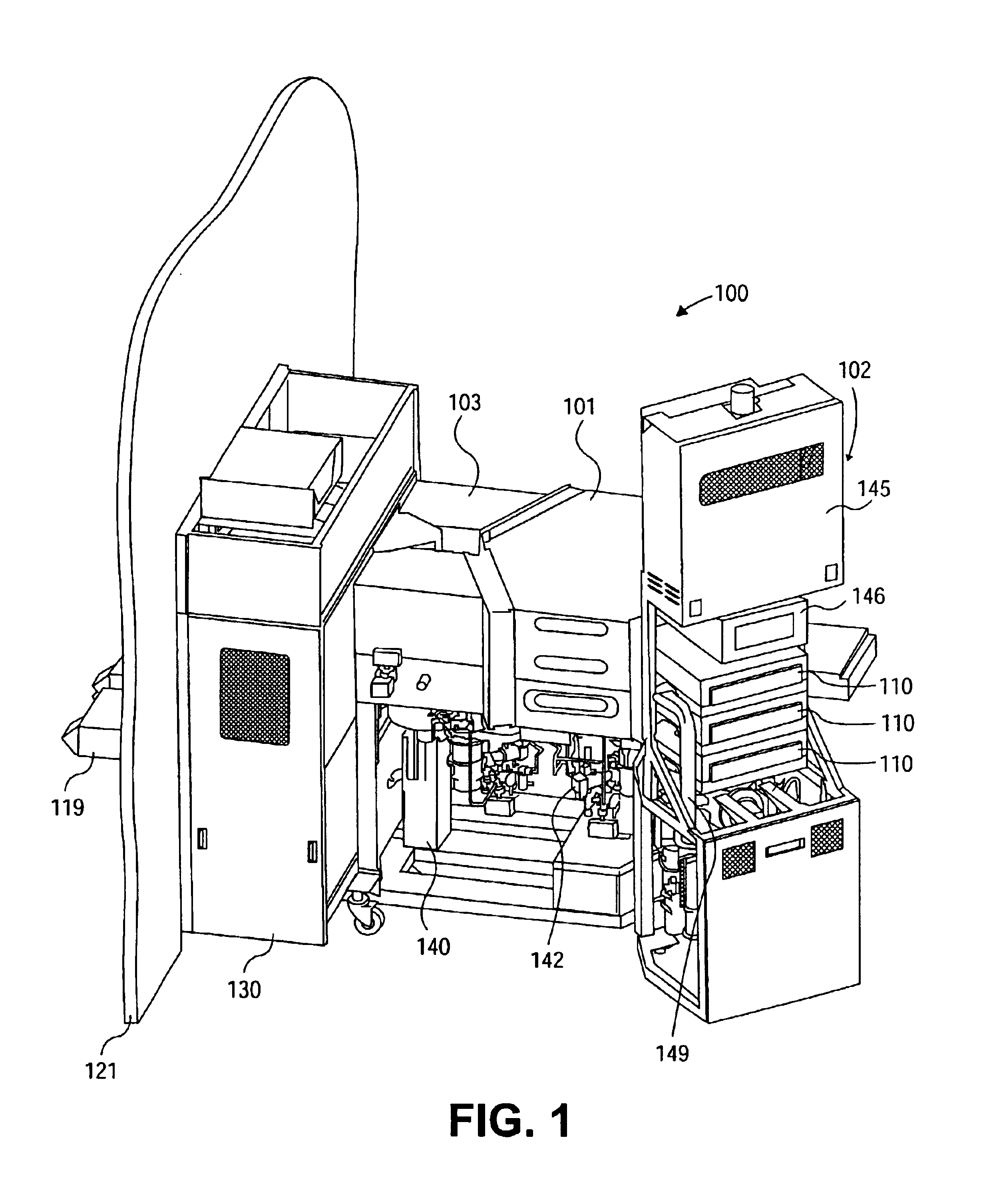 Massively parallel atomic layer deposition/chemical vapor deposition system