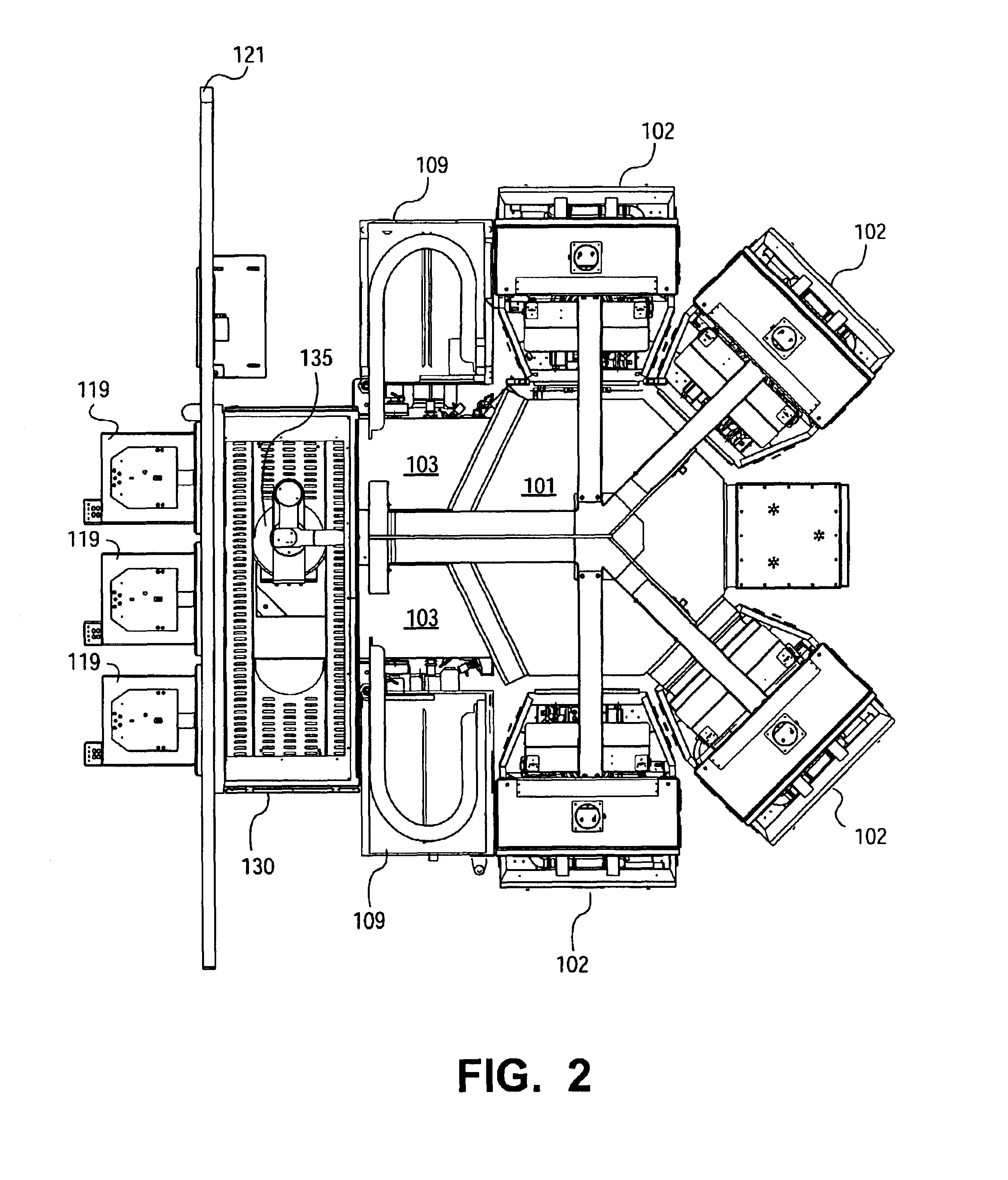 Massively parallel atomic layer deposition/chemical vapor deposition system