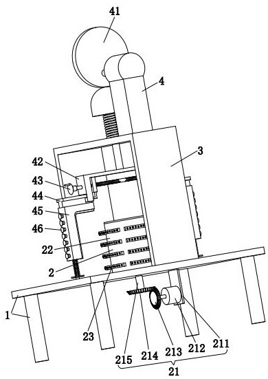 Intelligent LED lamp box structure manufacturing and processing machine