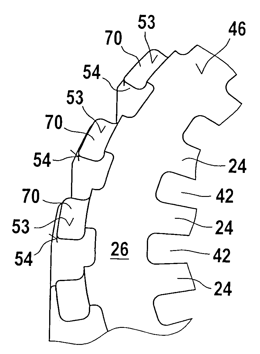 Method for production of a stator and stator produced according thereto