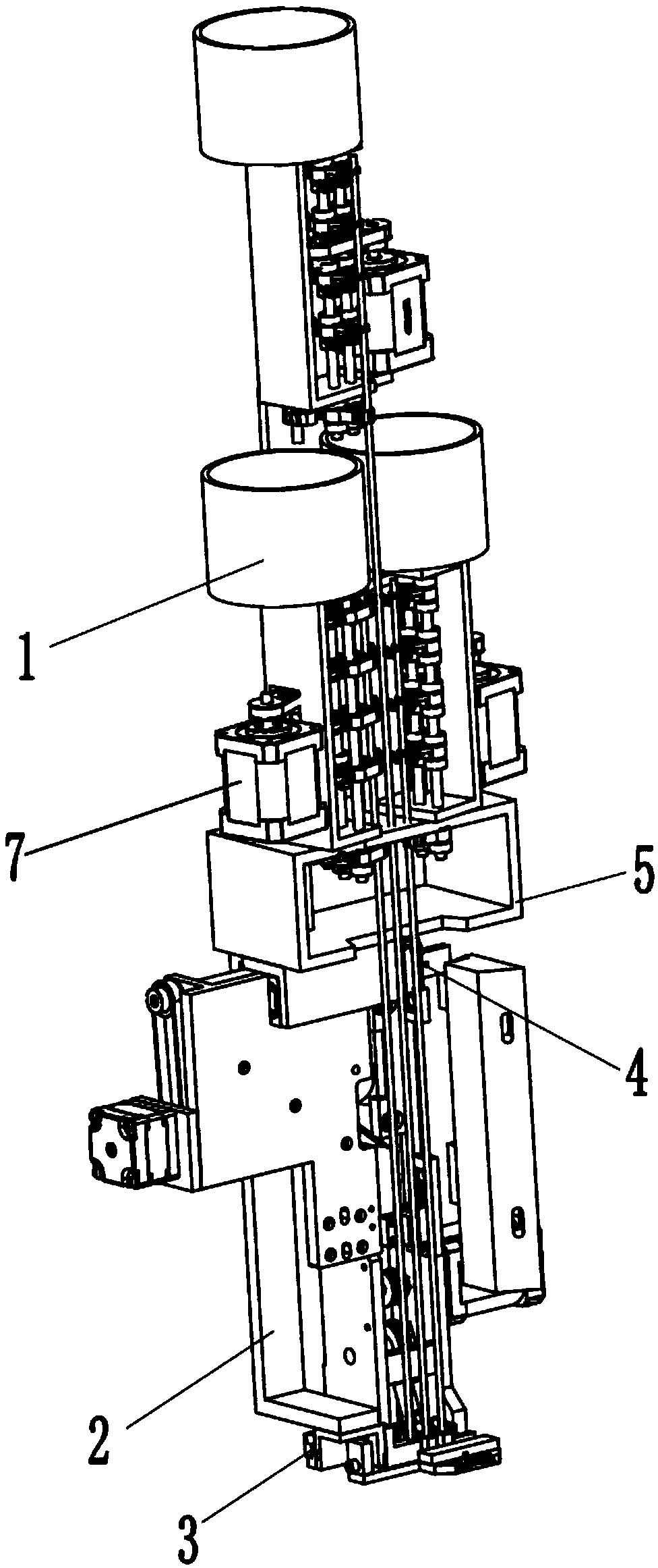 Multicolor embroidery machine