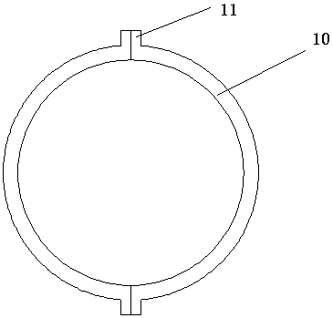 A corrugated metal hose with shock-absorbing function