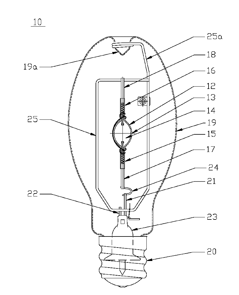 Ceramic gas discharge metal halide lamps