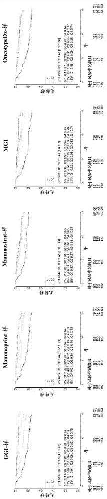 Transcriptomic profiling for prognosis of breast cancer