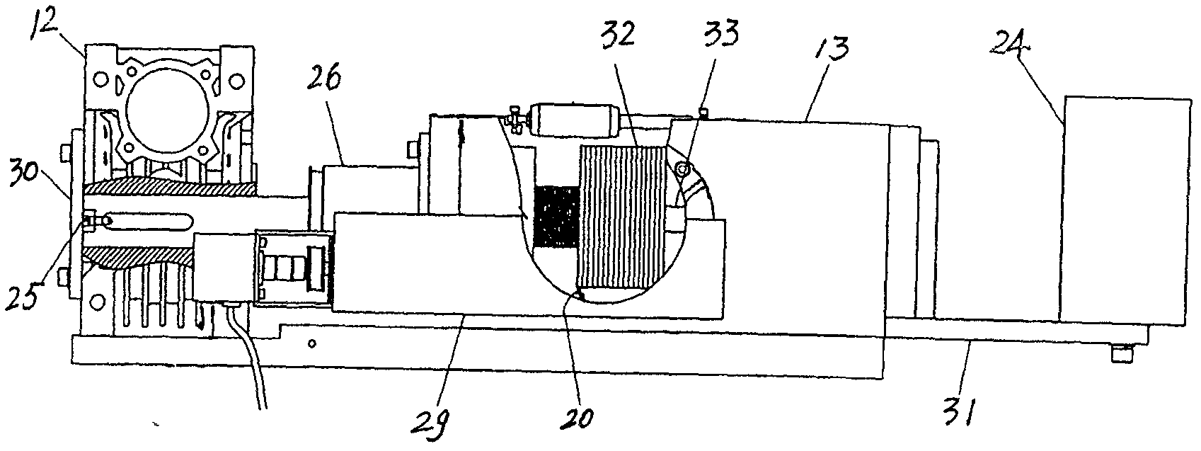 Seed crystal lifting device for Czochralski monocrystal furnace