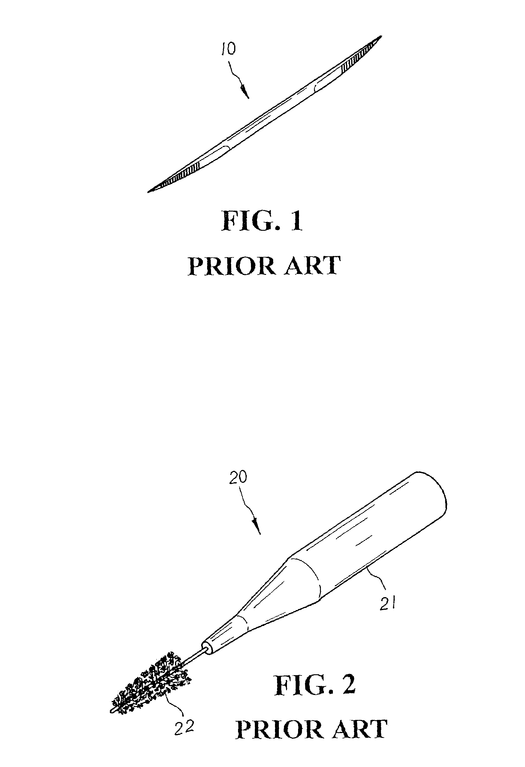 Teeth cleaning brush structure