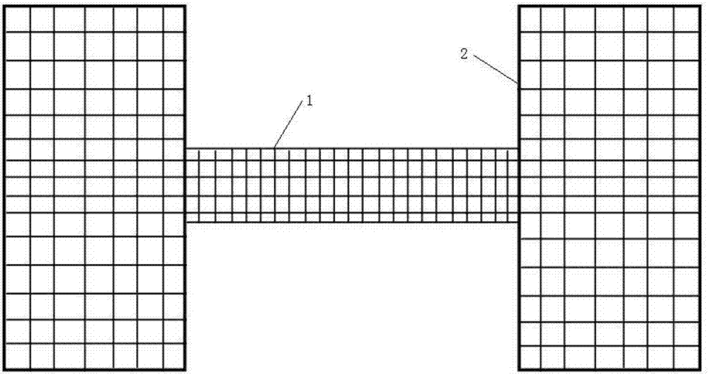 Temperature distribution calculation method in H-shaped steel billet heating process